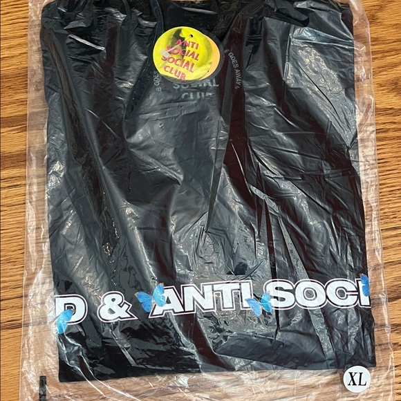 NWT Anti Social Social Club x Sadboyz Sad & Anti Social Tee - Picture 3 of 3